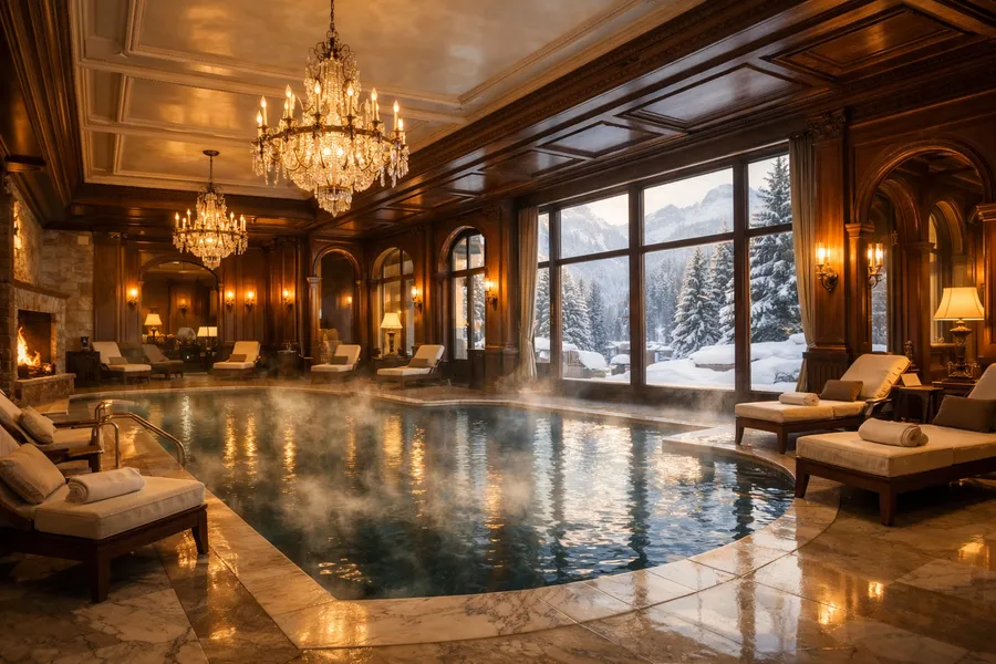 Illustrative image – grand alpine hotel style